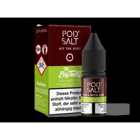Pod Salt Fusion - Cola with Lime - Nikotinsalz Liquid